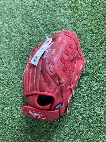 Red Rawlings Highlight Series RH Baseball Glove 10.5" (Used)