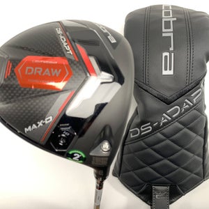 Cobra DS-ADAPT MAX D Driver 10.5* Project X Denali Red 6.0 50g Stiff RH HC NEW