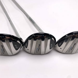 Cobra Baffler Rail F Wood Set 3 5 7 | 18* 20* 22* Fujikura Baffler Ladies RH