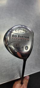 Used Callaway BIG BERTHA TITANIUM Mens Driver RH 9.0 Degree 11497-S000151277