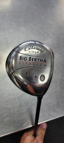 Used Callaway BIG BERTHA TITANIUM Mens Driver RH 9.0 Degree 11497-S000151277