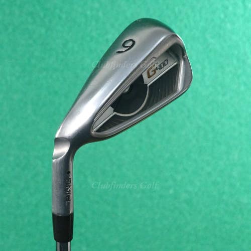 LH Ping G400 Black Dot Single 6 Iron Factory AWT 2.0 Steel Regular