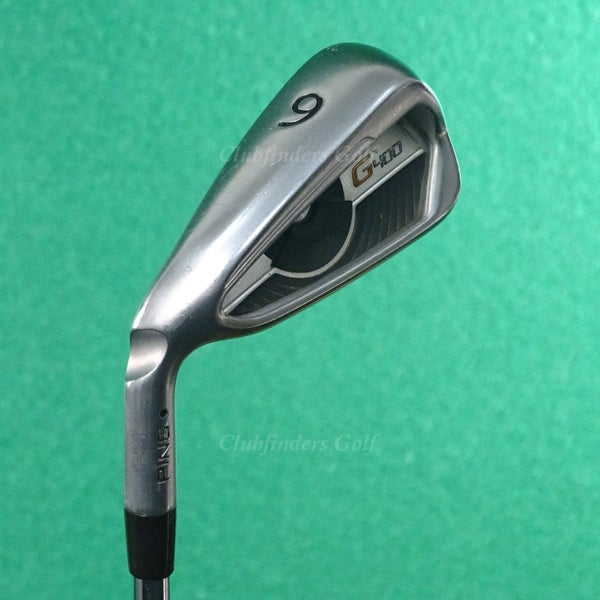 LH Ping G400 Black Dot Single 6 Iron Factory AWT 2.0 Steel Regular