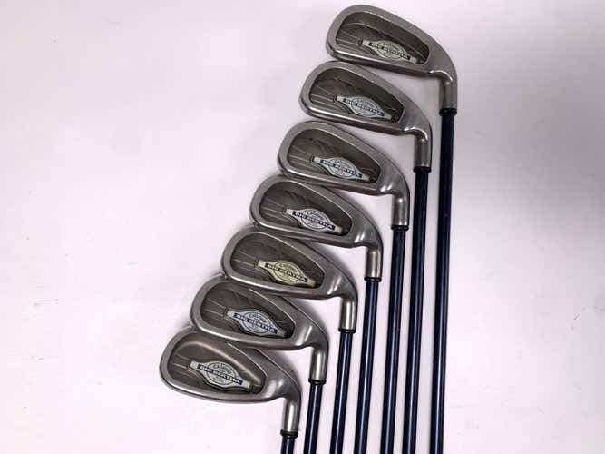 Callaway X-12 Iron Set 4-PW RCH 99 Regular Graphite Mens RH