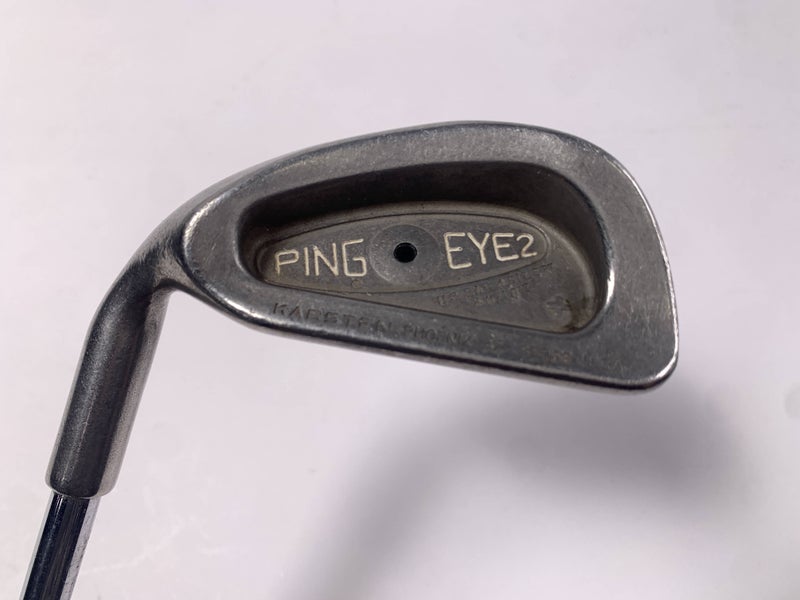 Ping Eye 2 Single 7 Iron Black Dot Karsten ZZ-Lite Regular Steel Mens LH