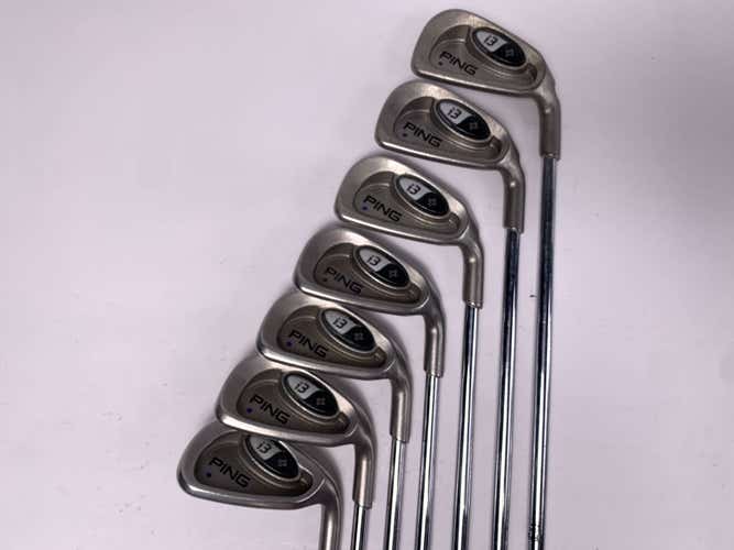 Ping i3 + Iron Set 3-PW Blue Dot Regular Steel RH Midsize Grips-Missing 6 Iron