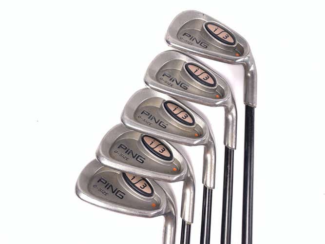Ping i3 Oversize Iron Set 7-PW+GW Orange Dot 2* Flat 350 Series Ladies RH