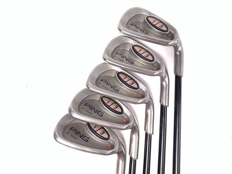 Ping i3 Oversize Iron Set 7-PW+GW Orange Dot 2* Flat 350 Series Ladies RH