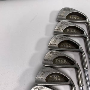 Ping Karsten I Iron Set 2-PW Black Dot Karsten ZZ-Lite Stiff Steel Mens RH