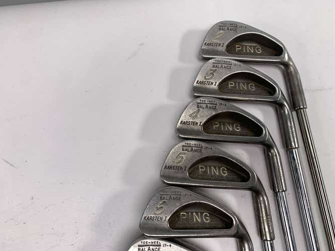 Ping Karsten I Iron Set 2-PW Black Dot Karsten ZZ-Lite Stiff Steel Mens RH