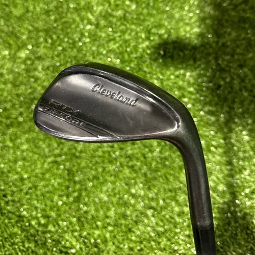 Cleveland RTX ZipCore Black Satin 56 ° Wedge (Used) Wedge Flex | Dynamic Gold Spinner Tour Issue