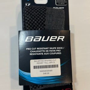 Bauer Cut Resistant Skate Socks Small (New)