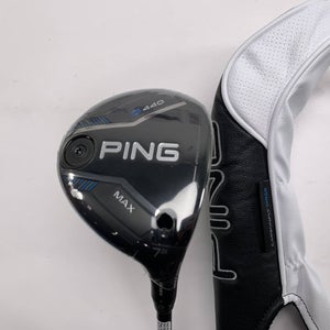 Ping G440 MAX 7 Fairway Wood 21* Alta CB Soft Regular 65g Senior RH HC- NEW