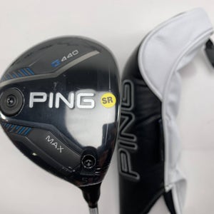 Ping G440 MAX 5 Fairway Wood 19* Alta CB Soft Regular 65g Senior RH HC- NEW