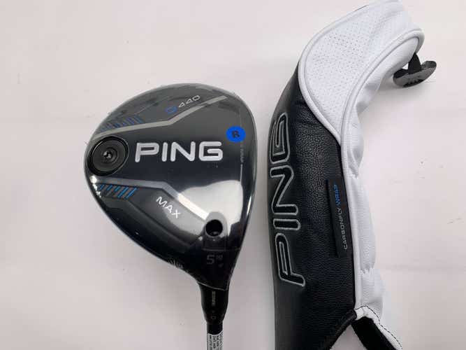 Ping G440 MAX 5 Fairway Wood 19* Alta CB 65g Regular Graphite Mens RH HC- NEW