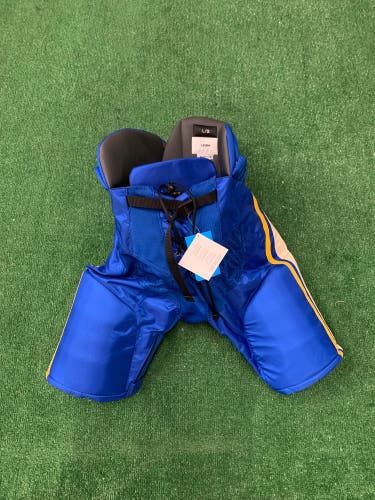 Blue Senior Large Bauer Nexus Pro Lite Hockey Pants Blues Winter Classic Pro Stock Leddy (New)