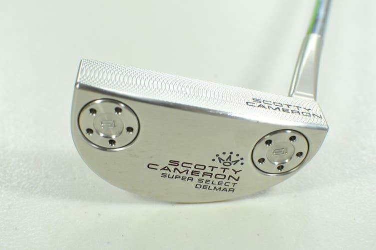 Titleist 2023 Scotty Cameron Super Select Del Mar 34" Putter RH Steel # 201324