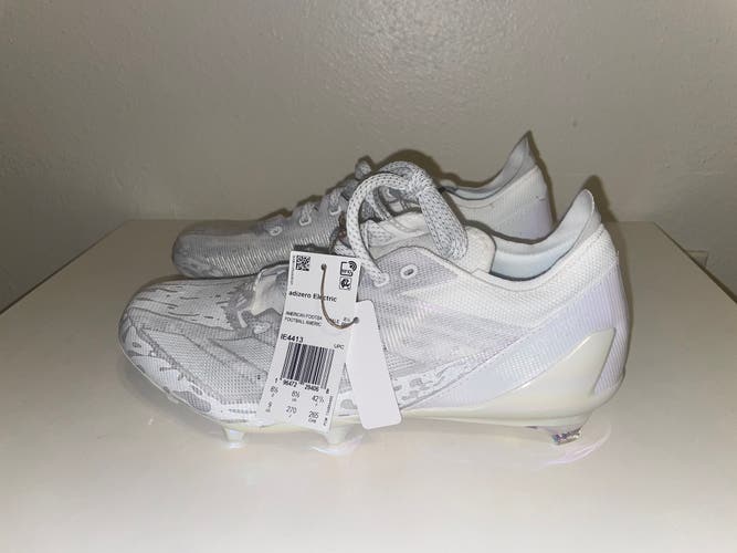 Men's Size M 9.0 (W 10.0) Adidas Adizero Electric Low Top Molded Cleats (New)