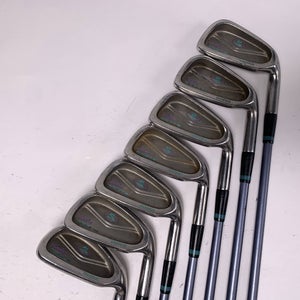 Cobra Lady Cobra Iron Set 4-PW+SW Ladies Graphite Womens RH No 7 iron