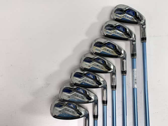Cobra S2 Ladies Iron Set 5-PW+GW+SW Aldila DVS-2 50g Ladies LH No 9 iron