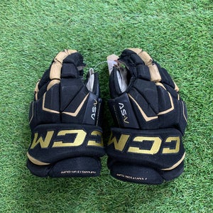 Black Senior CCM Tacks AS-V Gloves 13" (Used)