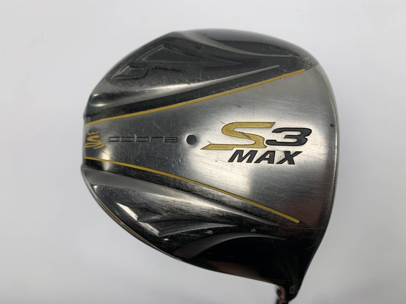 Cobra S3 Max Driver 10.5* Fujikura Blur Regular Graphite Mens RH Oversize Grip