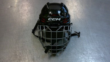 Used CCM TACKS 70 Helmet Cage Combo Black SM 11339-S000193449