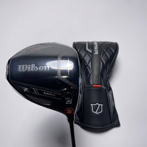 Wilson DYNAPWR MAX Driver 9* UST Mamiya LINQ 5F4 Stiff Graphite Mens RH HC - NEW