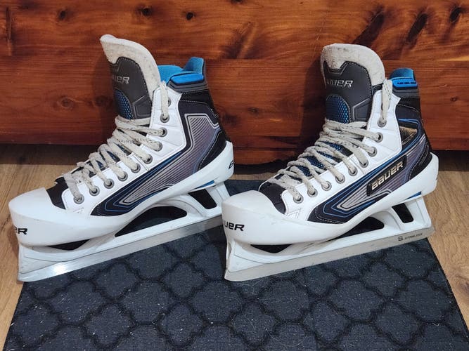 Bauer Reactor 7000 Hockey Goalie Skates 8.5 (Used)