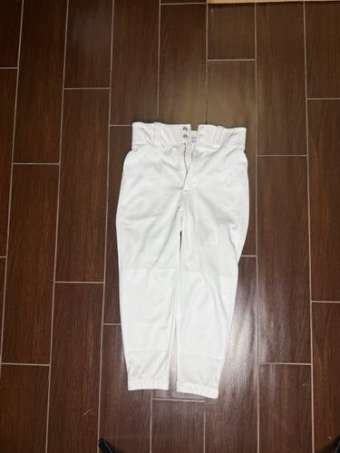 White Men's XS Adult Game Pants (New)