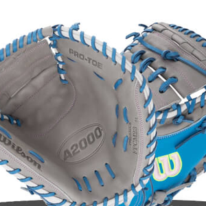 New Wilson A2000 FPCM23 34" Fastpitch Softball Catcher's Mitt  WBW10349134 Free Shipping