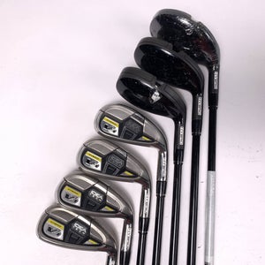 Adams Idea Tech V3 Iron Set 4 Hy-6 Hy+7 iron-PW+GW Idea V3 Regular Graphite RH