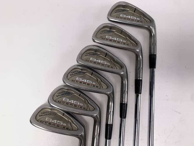 Tommy Armour 845 S Oversize Iron Set 5-PW Regular Steel Mens RH