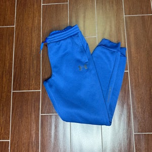 Blue Large Boys Under Armour Pants (Used)