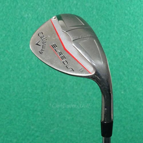 Callaway Sure Out 58 Lob Wedge KBS Tour 90 Steel Wedge Flex