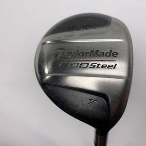 TaylorMade 200 Steel 7 Fairway Wood 21* Lite 80g Regular Graphite Mens RH