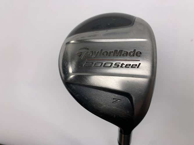 TaylorMade 200 Steel 7 Fairway Wood 21* Lite 80g Regular Graphite Mens RH