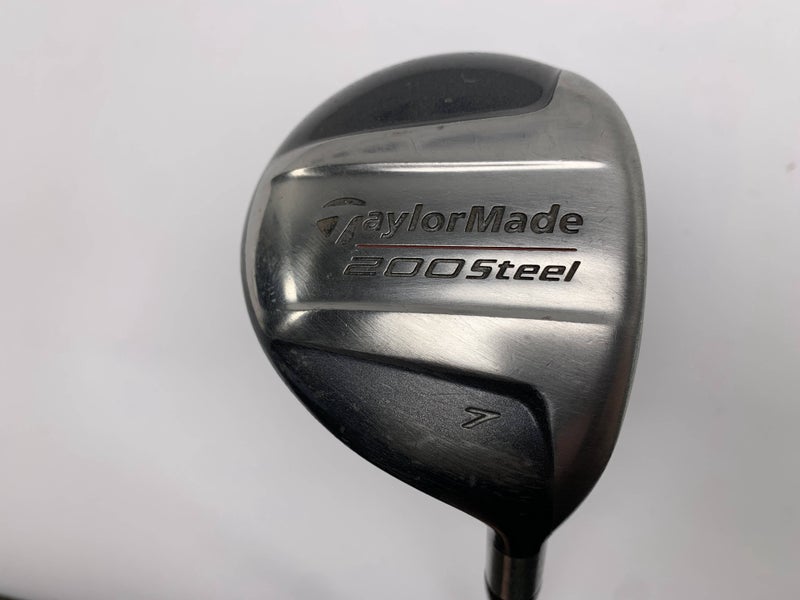 TaylorMade 200 Steel 7 Fairway Wood 21* Lite 80g Regular Graphite Mens RH