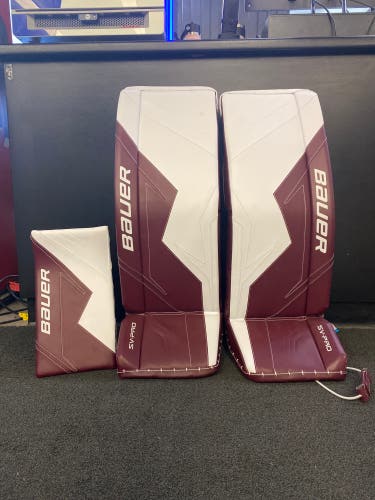34” Bauer SV-PRO Pads and Blocker (New)
