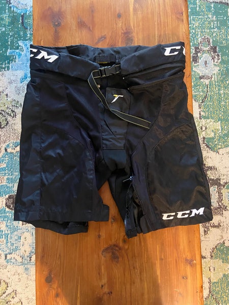 Black Medium CCM Tacks Pant Shell (Used)