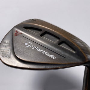 TaylorMade HI-TOE RAW Lob Wedge LW 62* 9 Bounce KBS $-Taper Wedge Steel Mens RH