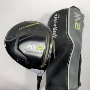 TaylorMade M2 2017 3 Fairway Wood 15* M2 Reax 55g Regular Graphite Mens RH HC