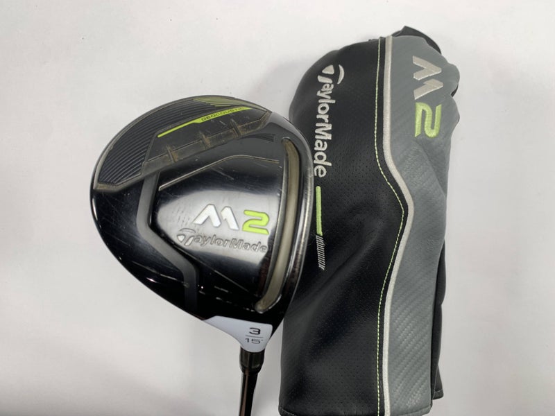 TaylorMade M2 2017 3 Fairway Wood 15* M2 Reax 55g Regular Graphite Mens RH HC