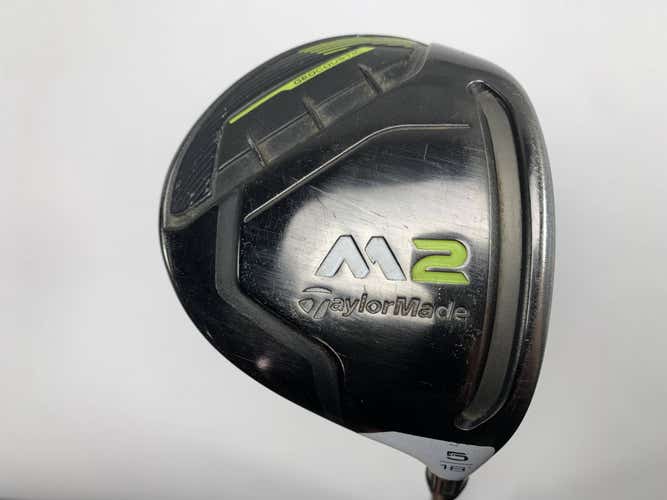 TaylorMade M2 2017 5 Fairway Wood 18* M2 REAX 55g Regular Graphite Mens RH