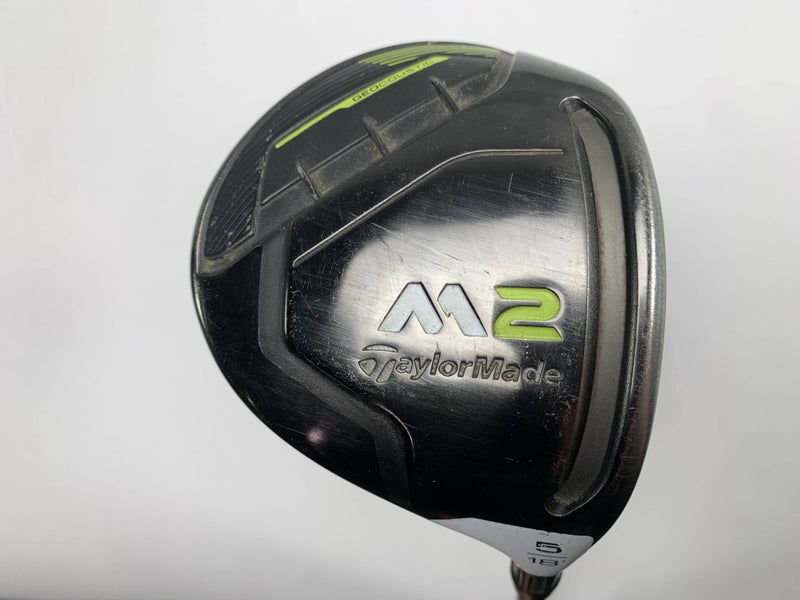 TaylorMade M2 2017 5 Fairway Wood 18* M2 REAX 55g Regular Graphite Mens RH