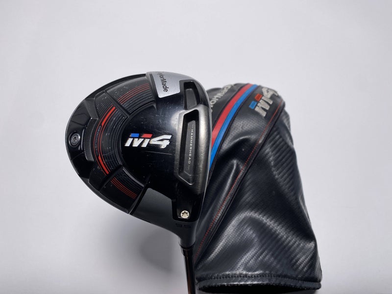 TaylorMade M4 Driver 9.5* Fujikura Atmos 5R Regular Graphite Mens RH HC Dent