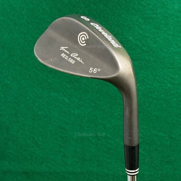 Cleveland Tour Action REG 588P GunMetal 56 Wedge Stepped Steel Wedge