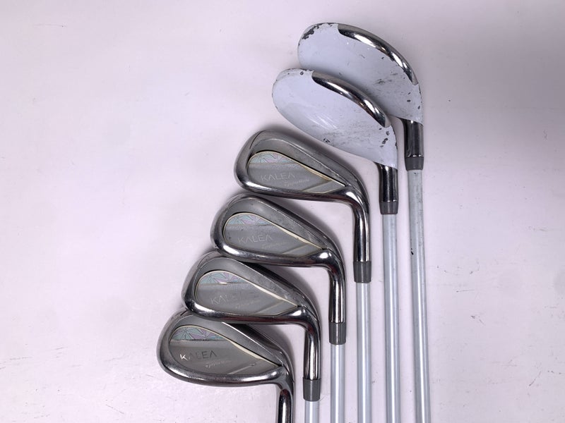 TaylorMade Kalea Ladies Iron Set 5H-6H 7-9+SW Kalea Slimtech 45g Ladies RH