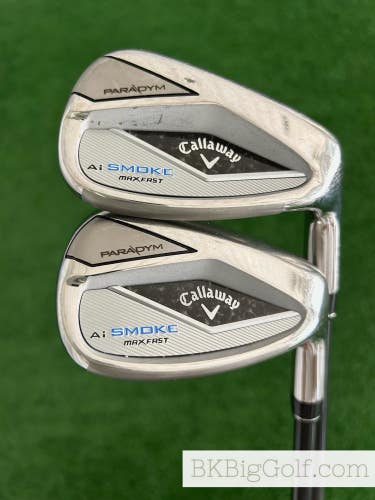 Callaway Paradym Ai Smoke Max Fast 2 Wedge Set (50 & 56 Degrees)