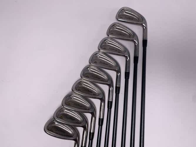 Titleist DCI 981 Iron Set 3-PW+GW Select Lite Stiff Graphite Mens RH